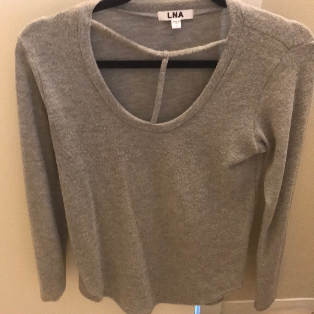 Grey LNA sweater